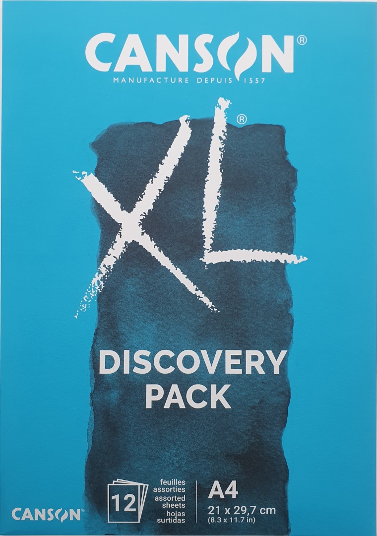 Canson XL Discovery Pack Aquarelle A4 12 vel