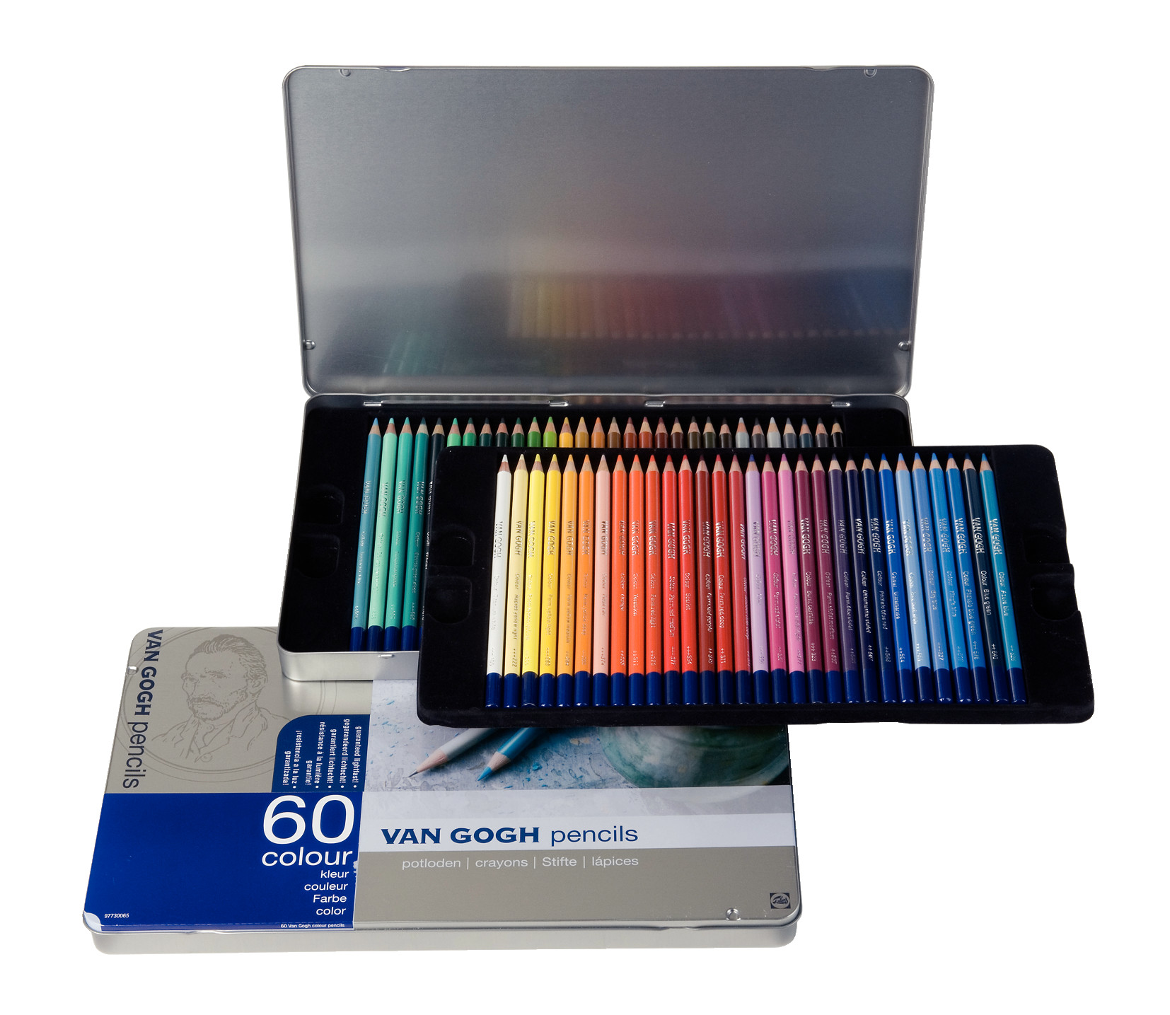 Van Gogh Complete set kleurpotloden met 60 kleuren