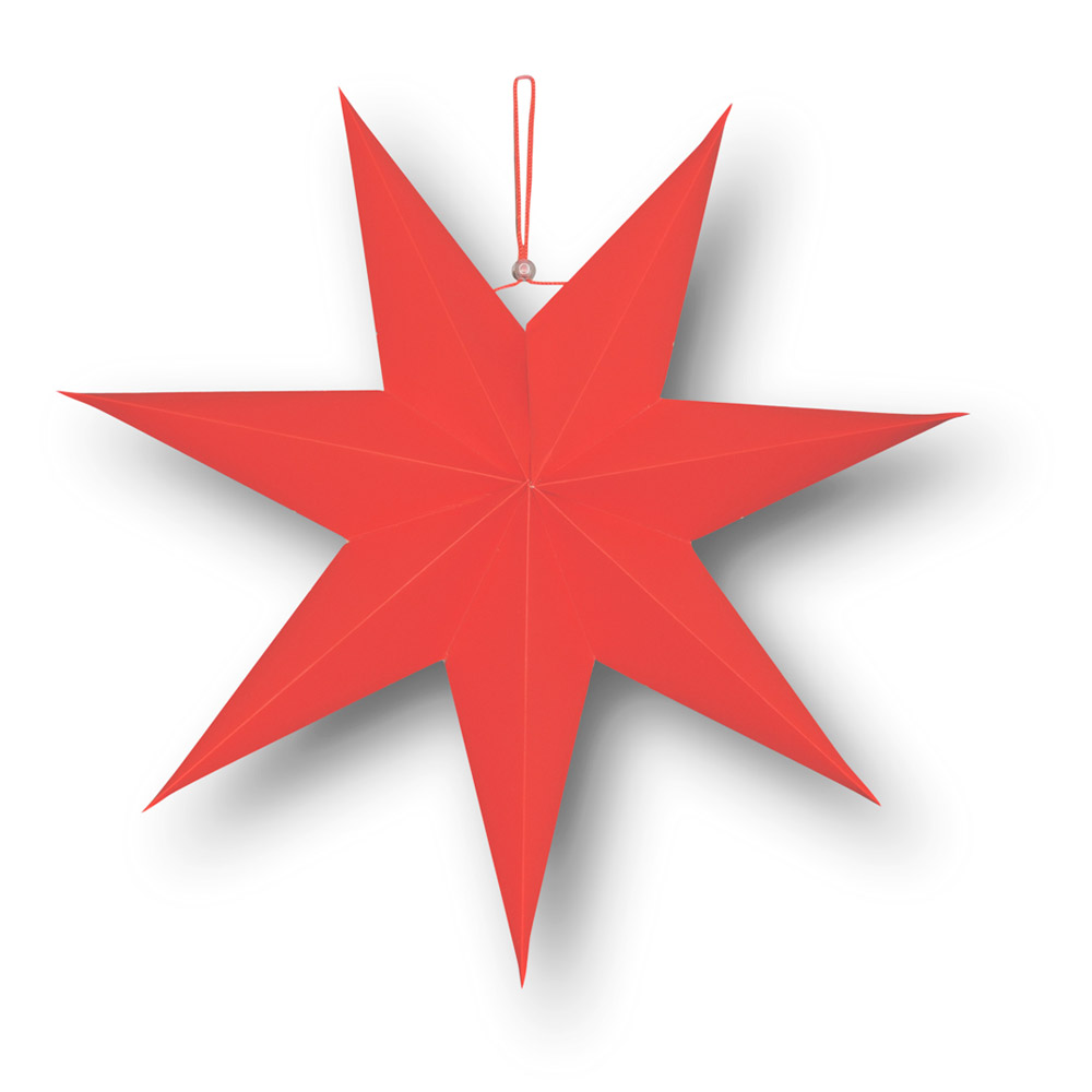 Meyco Vouwster papier rood 15cm