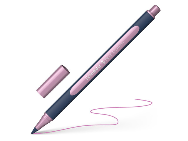 Metallic rollerball Schneider Paint-it 050 0.4mm roze