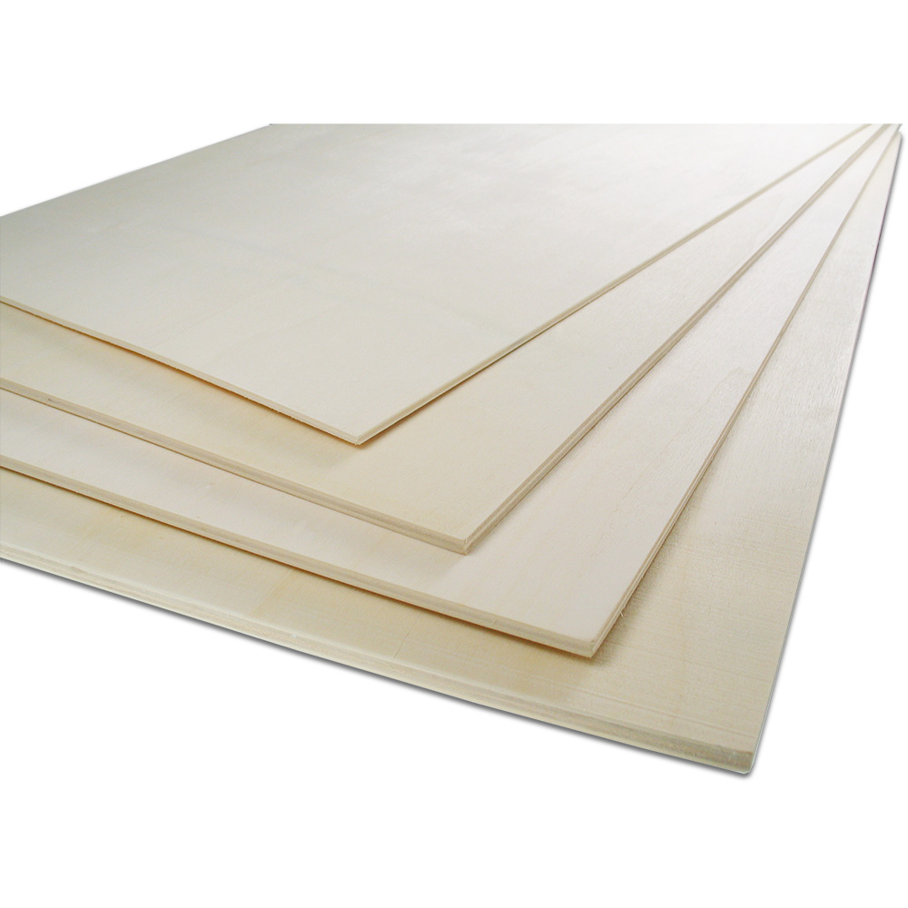 Meyco Berken multiplex paneel 30x50cm, 6mm