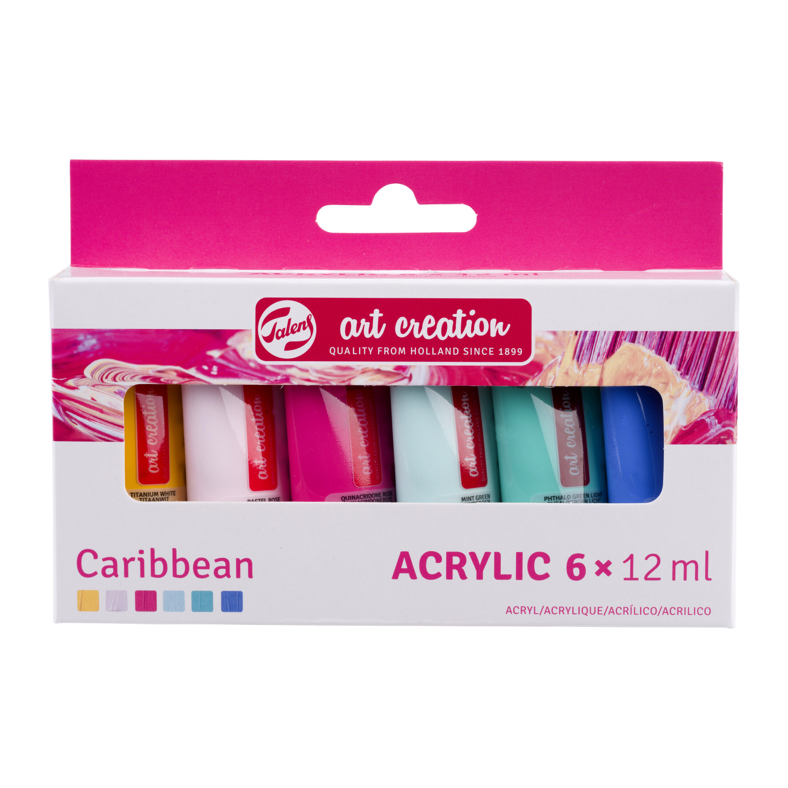 Talens Art Creation Acrylverf set Caribbean | 6 x 12 ml