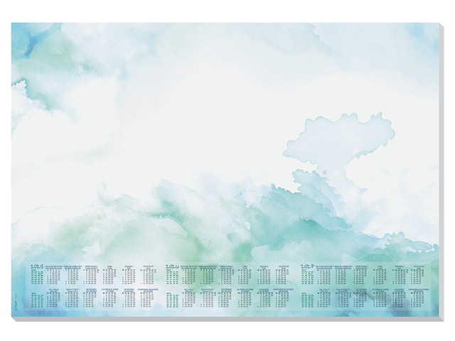Designonderlegger Sigel Water- color Sea 25/26/27 59,5x41cm