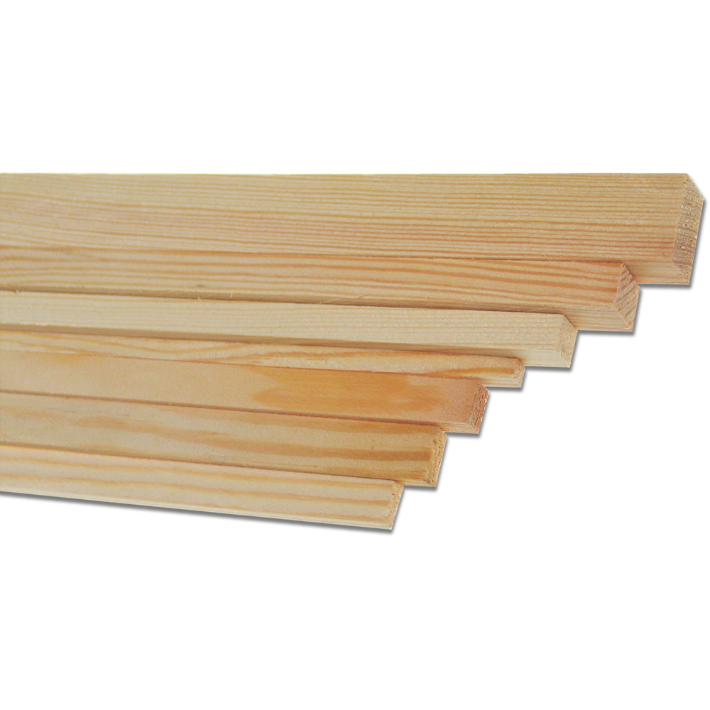 Vierkante deuvel Hout 10x20 Paars 100cm