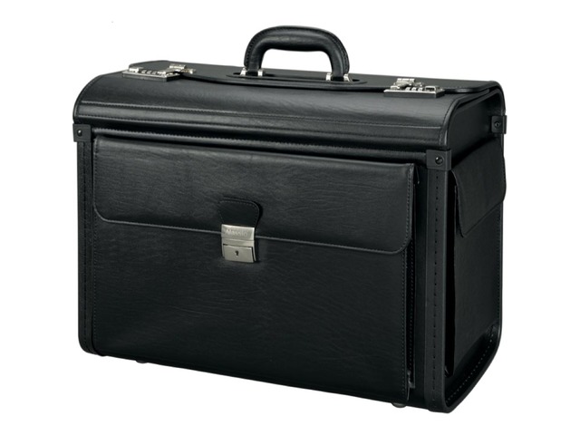 Pilotenkoffer Alassio VICENZA 35 x 46 x 21,5 cm zwart