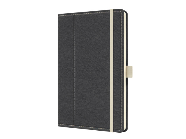 Notitieboek Conceptum A5 grijs -wit punt-gelijnd 194pag 80gr