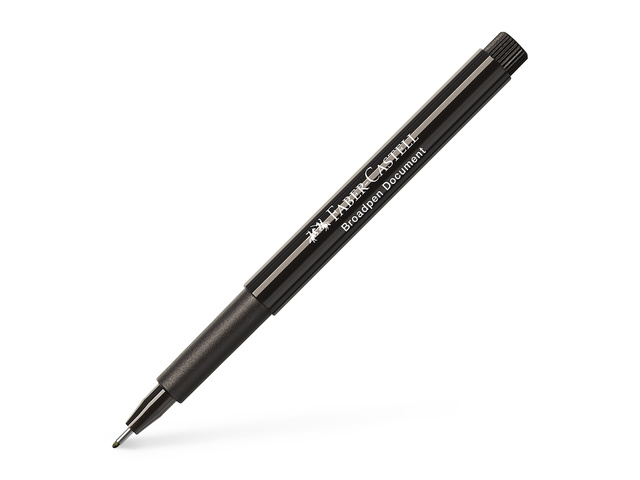 Fineliner FC Broadpen 1554 zwart