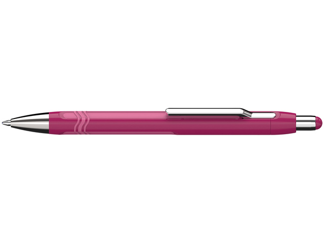 Balpen Schneider Epsilon huls braamrood blauwschrijvend