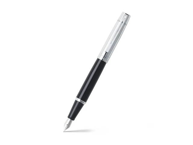 Vulpen SHEAFFER 300 E9314 M Black barrel chrome cap