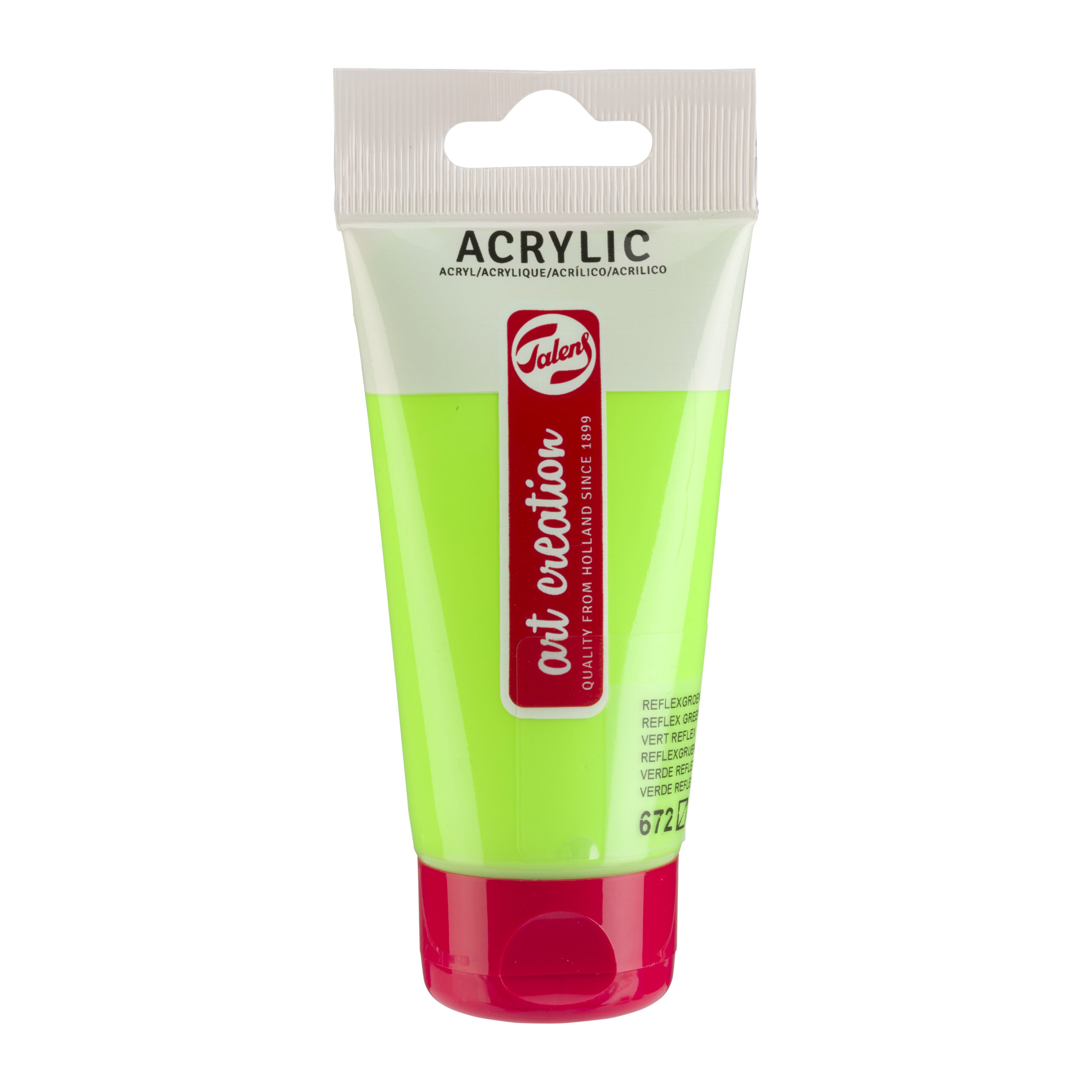 Talens Art Creation Acrylverf Tube 75 ml Reflexgroen 672