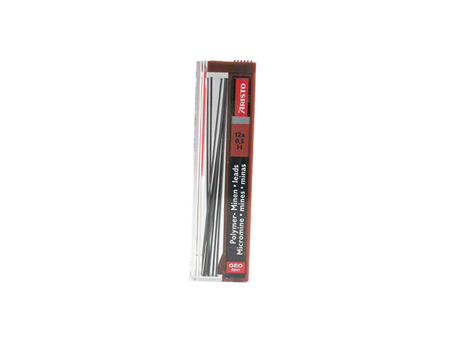 Potloodstiftjes HI-Polymer H 0,5 mm