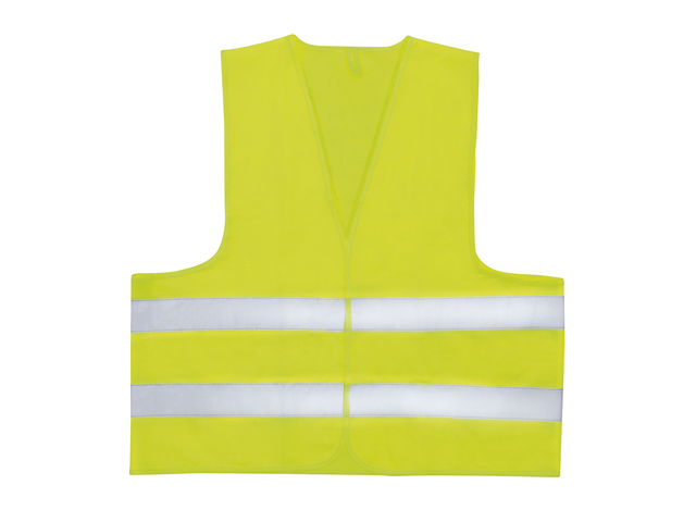 Reflectievest Westcott geel EN20471 certificaat, polyester