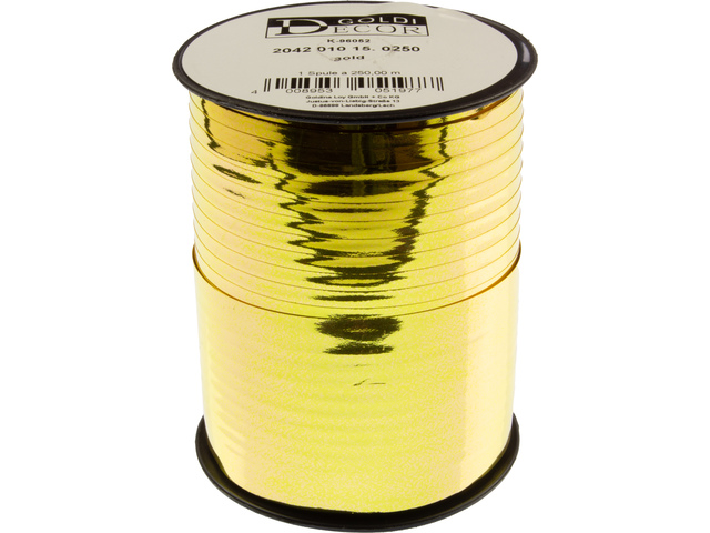 Lint goud op spoel 10mm x 250 meter op spoel