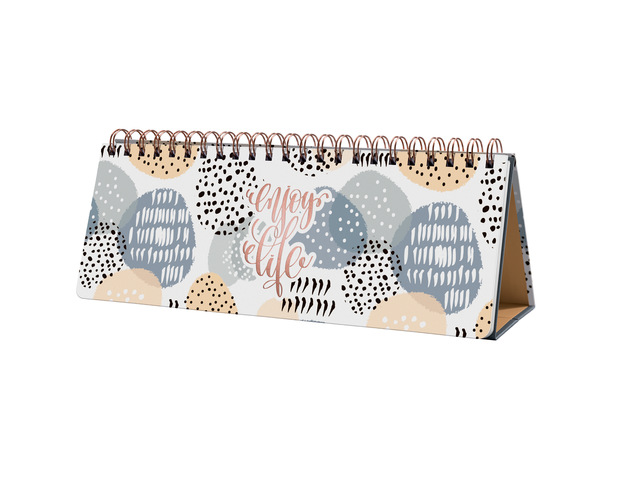Weekplanner Inspire A4 liggen (EN) Apricot Insp. Ongedat. HC