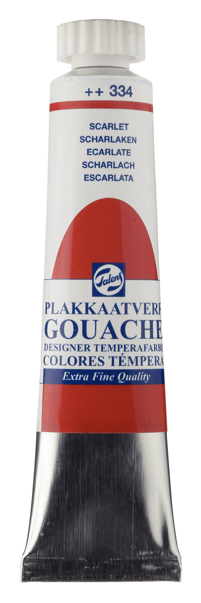 Talens Gouache Extra Fine Quality Tube 20 ml Scharlaken 334
