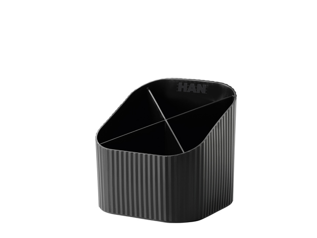 Pennenkoker HAN Re-X-LOOP 4-vaks, zwart