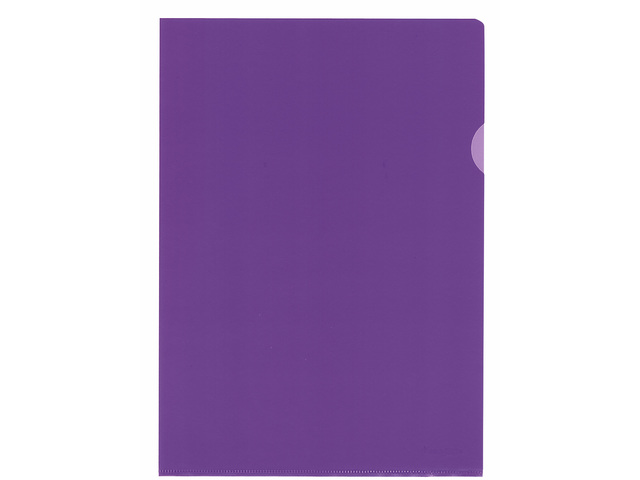 L-map Kangaro A4 PP 120 micron transp.generfd violet 10st.