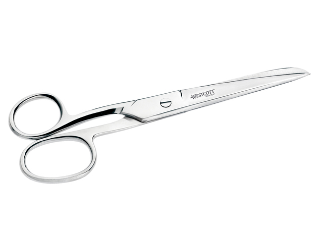 Schaar Westcott linkshandig 15cm RVS glanzend