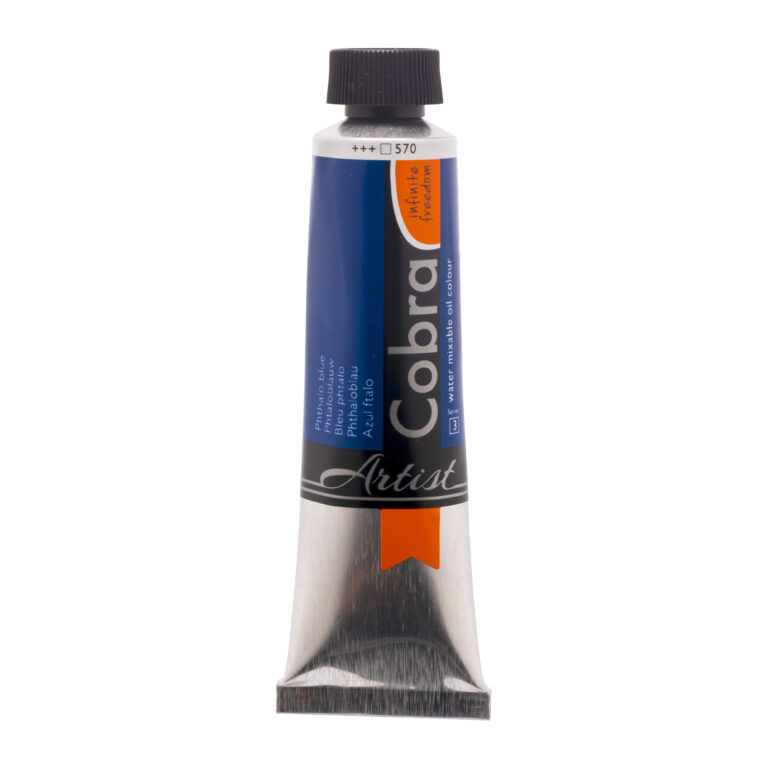 Cobra Artist Water Vermengbare Olieverf Tube 40 ml Phtaloblauw 570