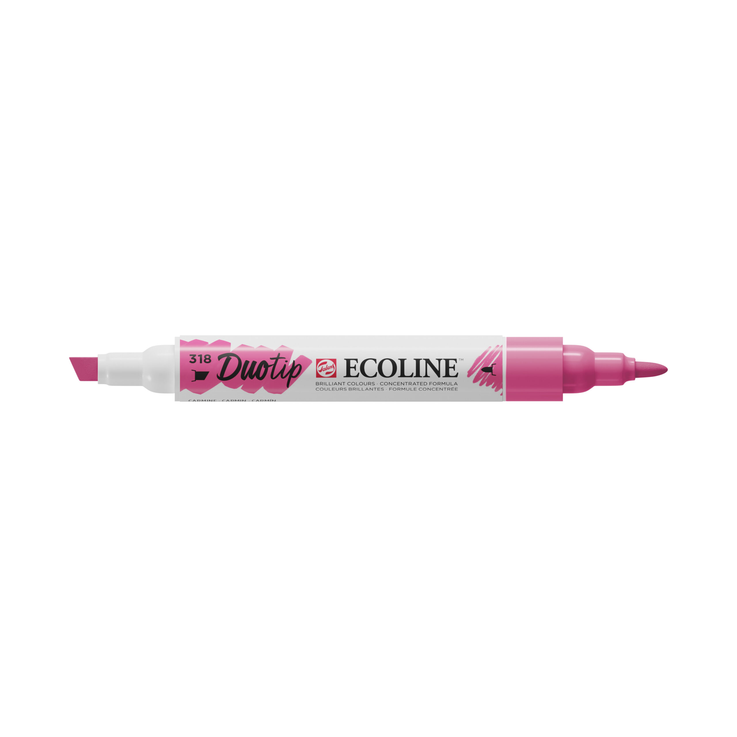 Ecoline Duotip Marker Karmijn 318