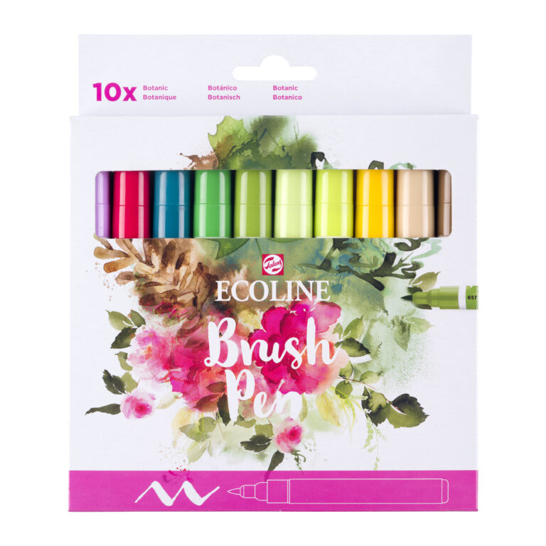 Ecoline Brush Pen set Botanisch | 10 colours