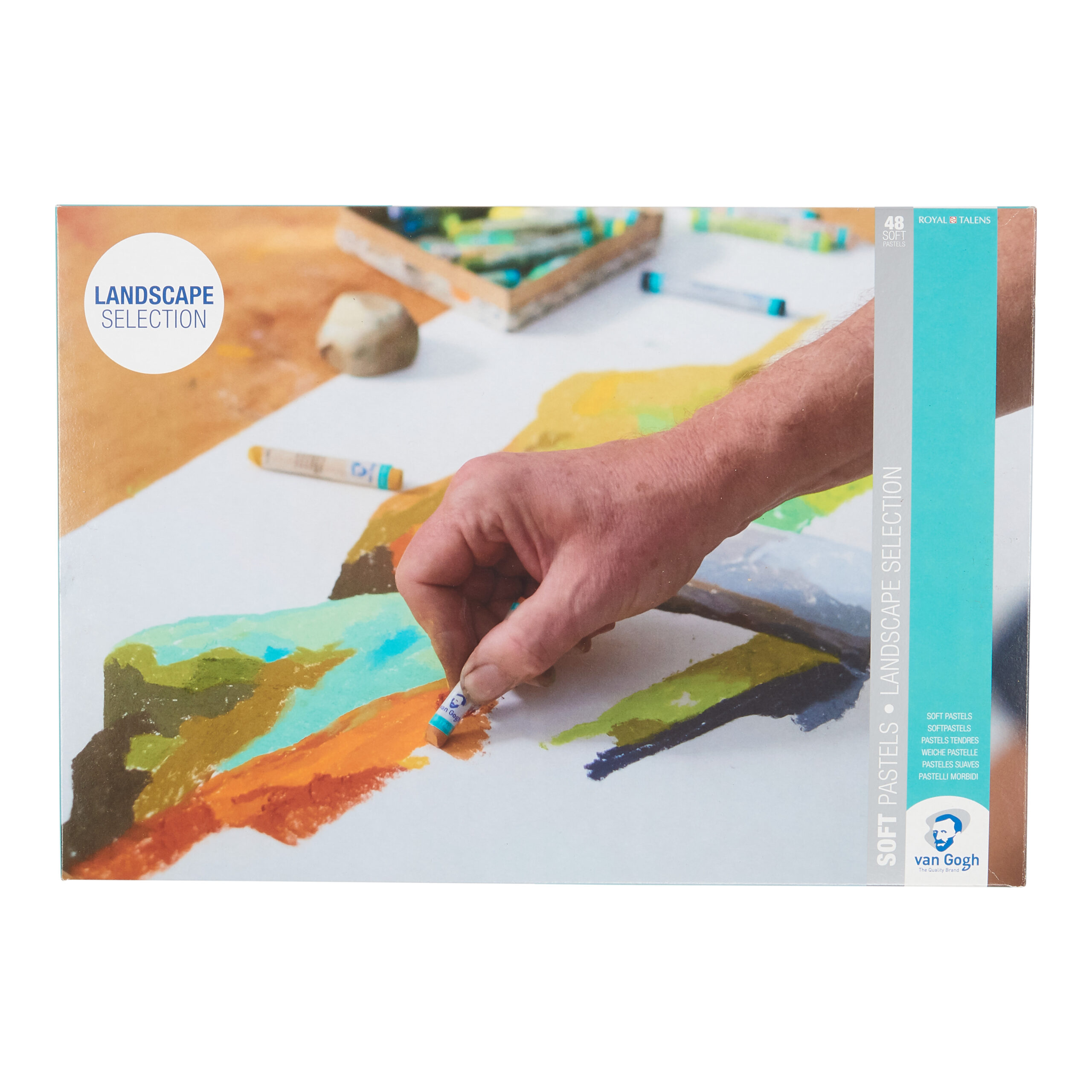 Van Gogh Softpastels landschapsselectie met 48 kleuren