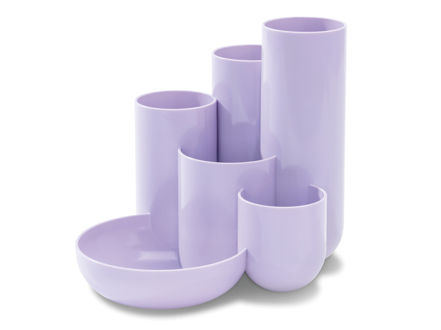 Pennenkoker HAN CAMPUS 6-vaks pastel paars