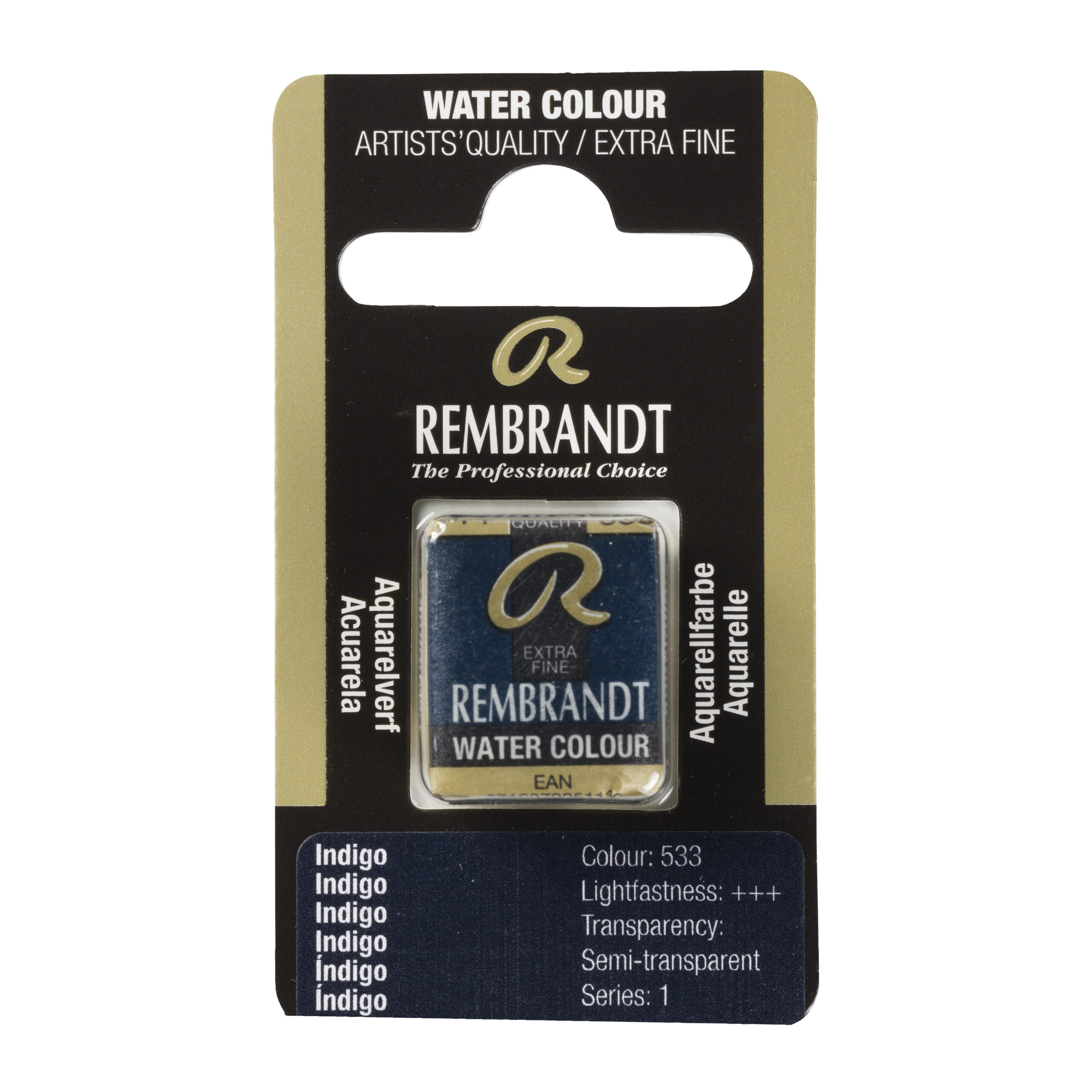 Rembrandt Aquarelverf Napje Indigo 533
