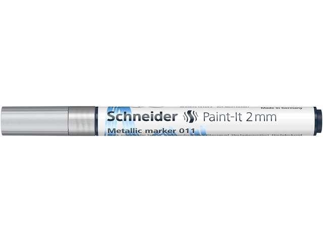 Metallic marker Schneider Paint-it 011 2mm zilver