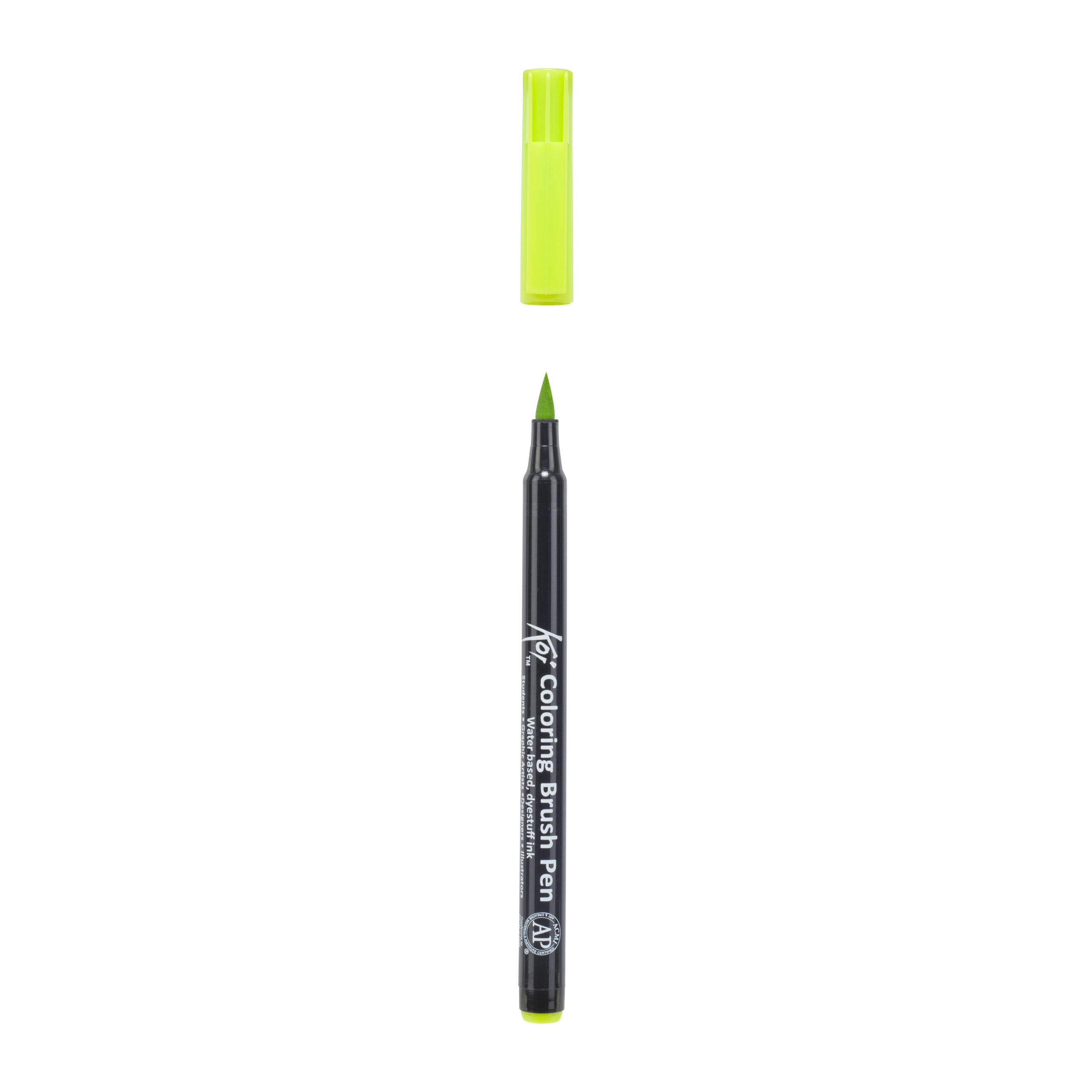Sakura Koi Coloring Brush Pen Geelgroen