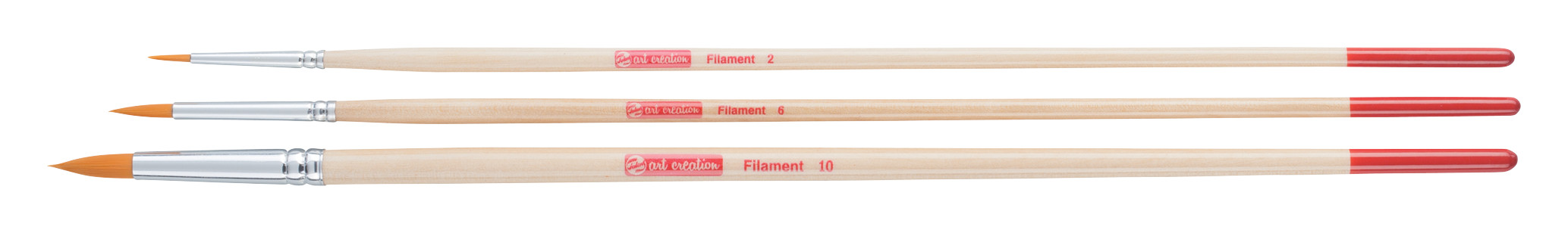 Talens Art Creation Olie- en Acrylpenselenset van 3 Rond - Polyester