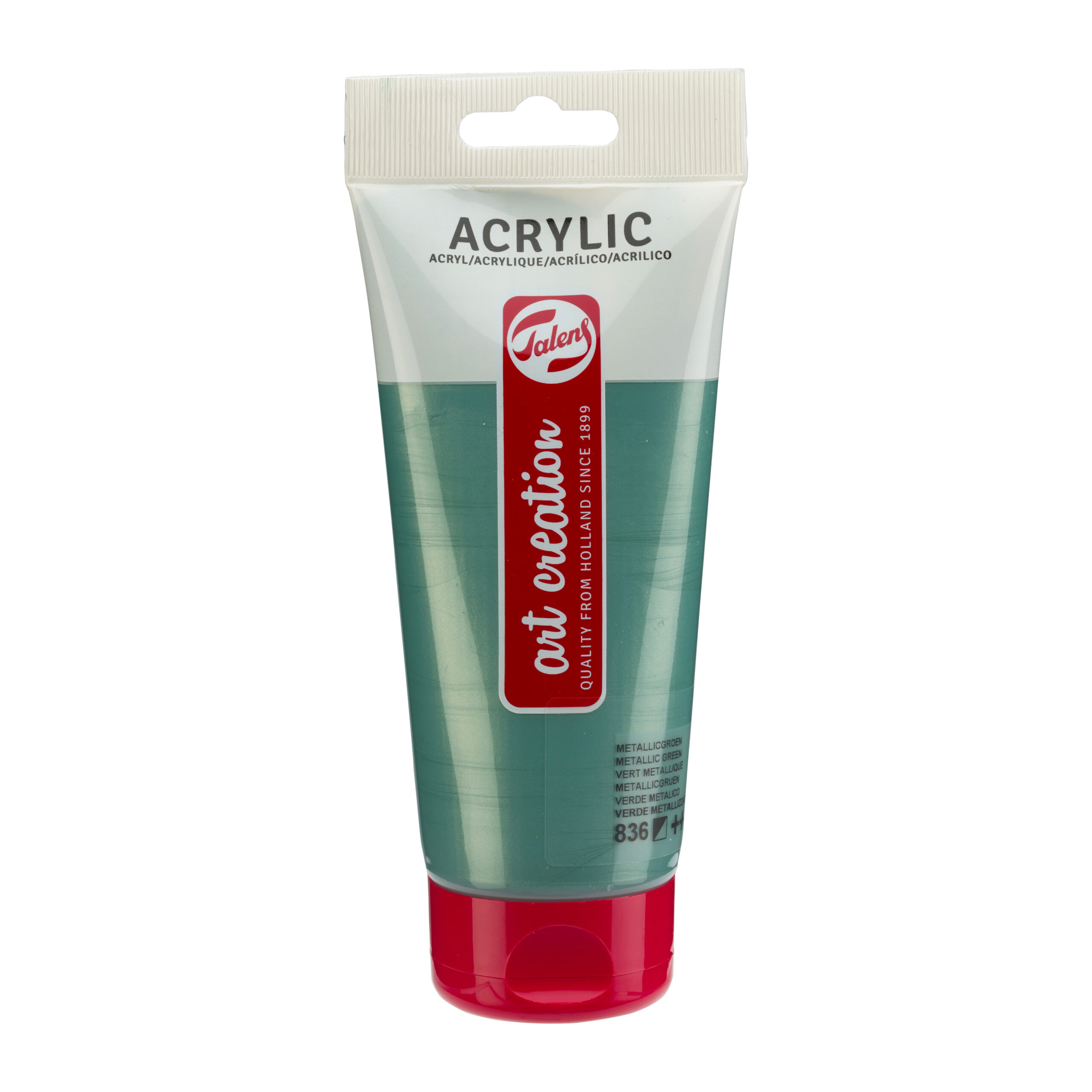 Talens Art Creation Acrylverf Tube 200 ml Metallicgroen 836