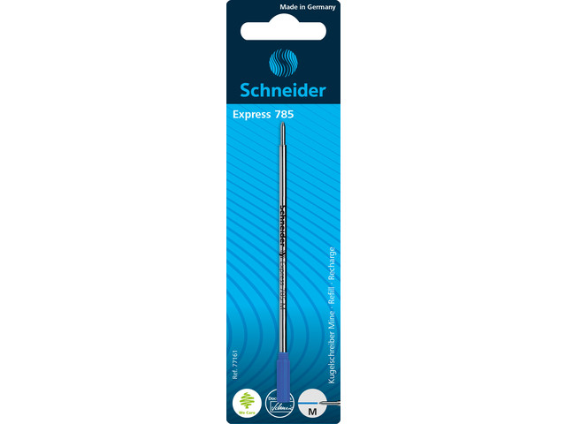 Vulling Schneider Express 785 Cross, M blauw, op blister