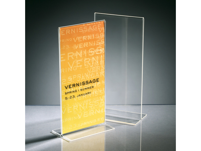 Tafelstandaard Sigel DIN lang (105x210mm) glashelder
