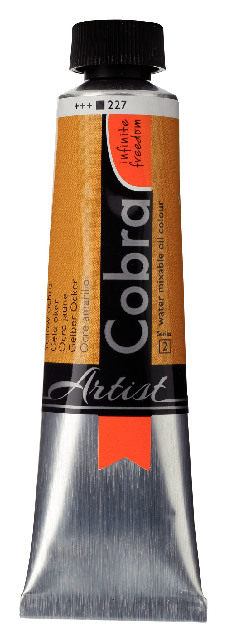 Cobra Artist Water Vermengbare Olieverf Tube 40 ml Gele Oker 227