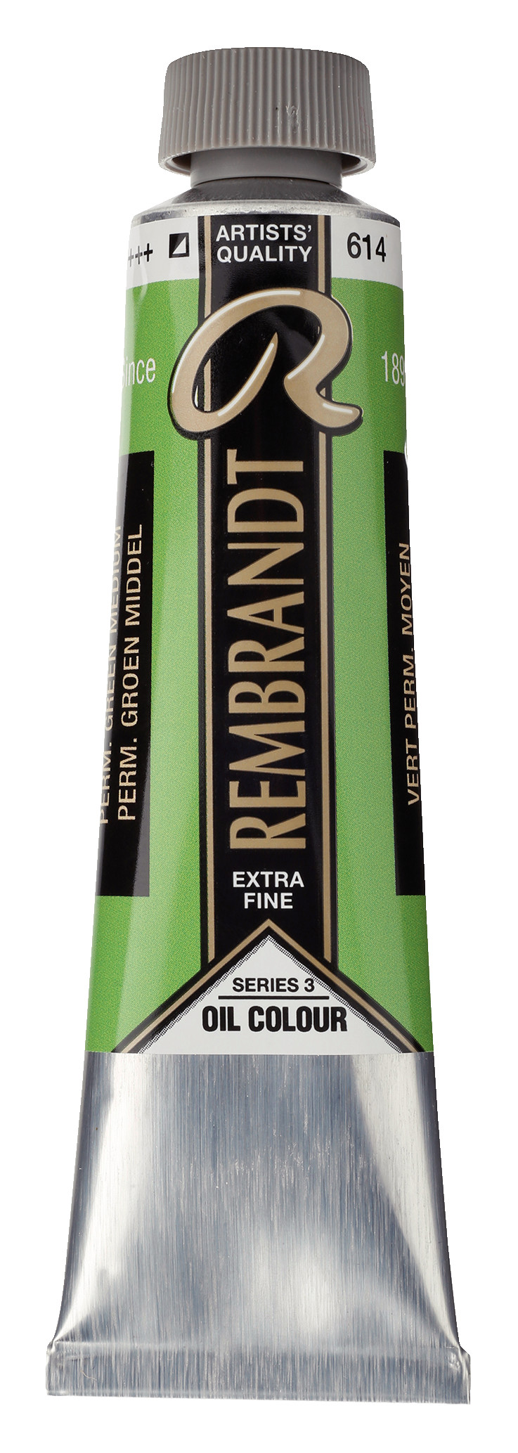 Rembrandt Olieverf Tube 40 ml Permanentgroen Middel 614