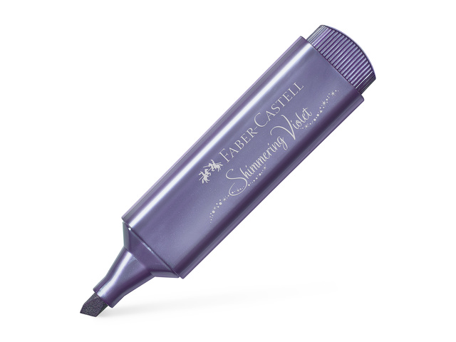 Tekstmarker FC 46 metallic paars