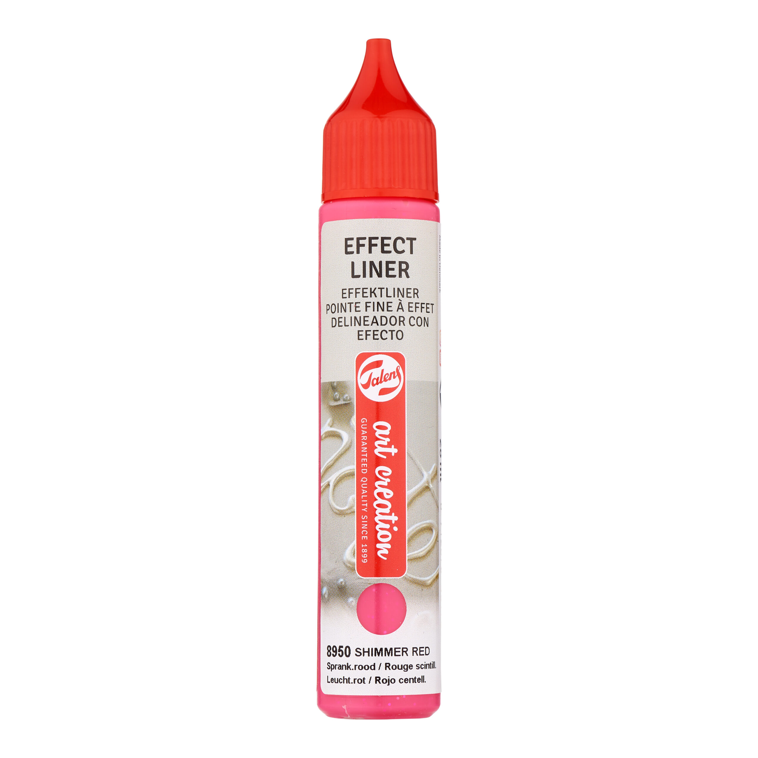 Talens Art Creation Effectliner 28 ml Sprankelend Rood 8950