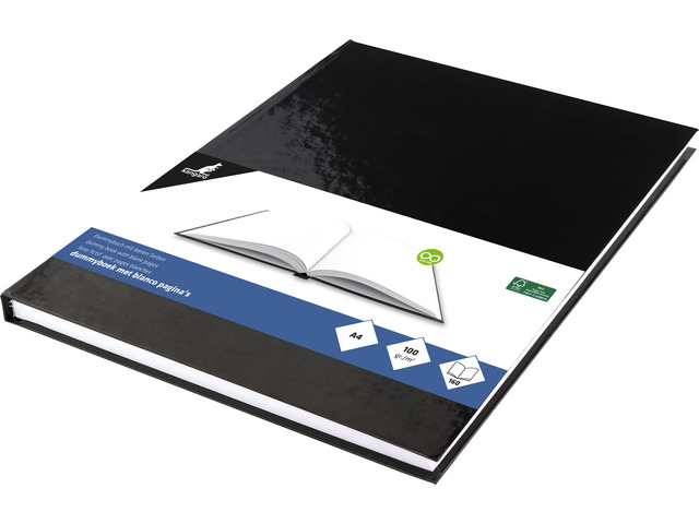 Dummyboek Kangaro A4 blanco hard cover 80 blad 100grs zwar