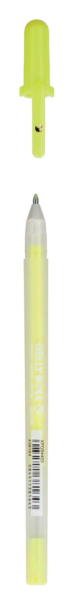 Sakura Gelly Roll Moonlight 10 Fluorescerende Gelpen Geel