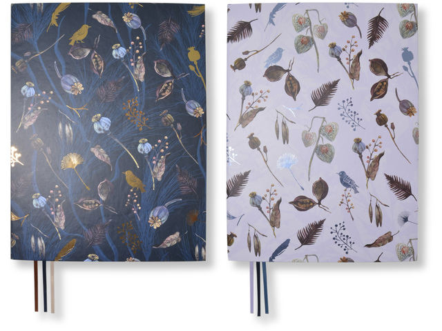 Notitieboek Natural Beauty A5 dots krimp a 2 assorti