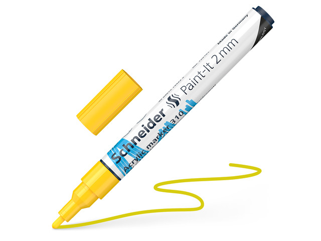 Acryl Marker Schneider Paint-it 310 2mm geel
