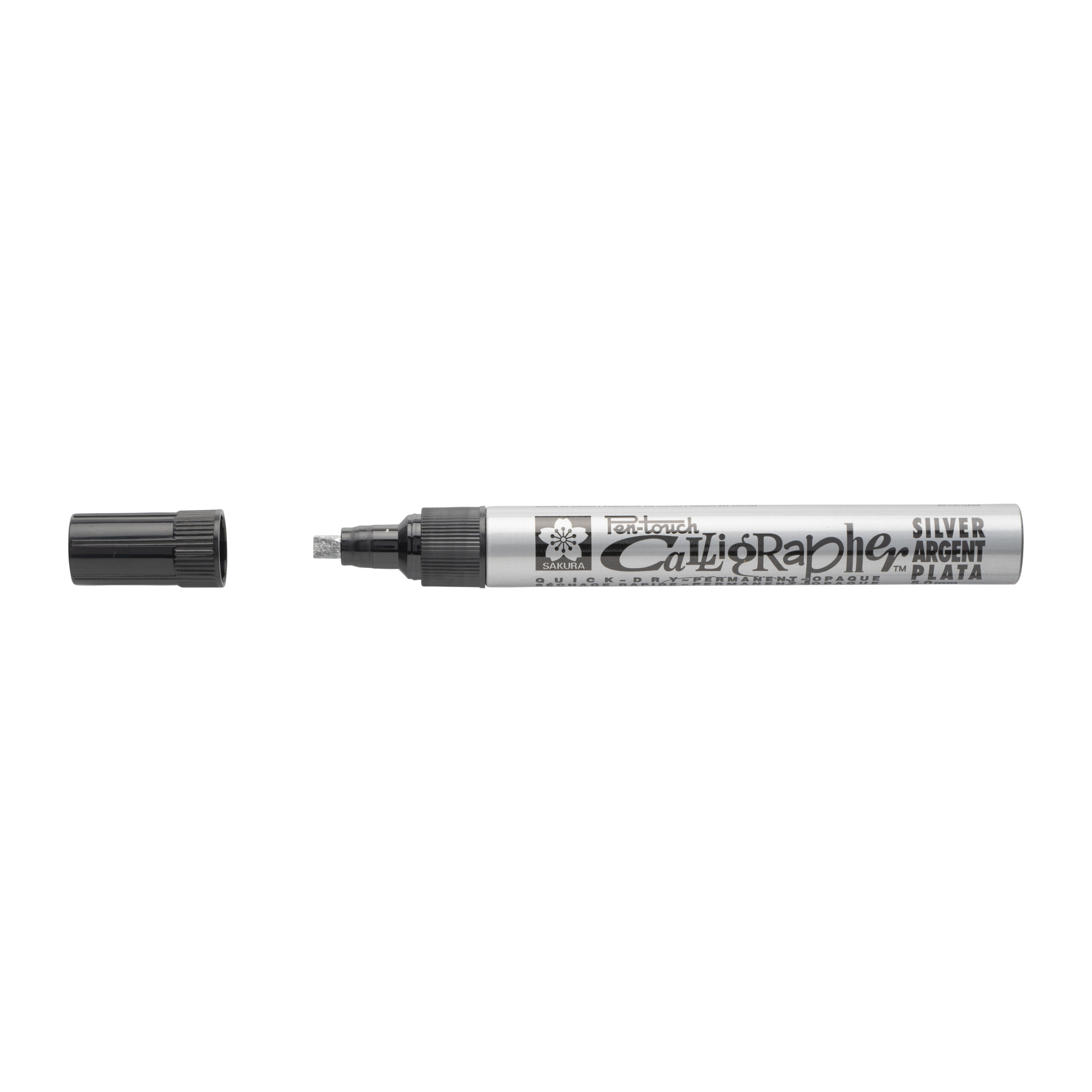 Sakura Pen-Touch Calligrapher Medium Zilver