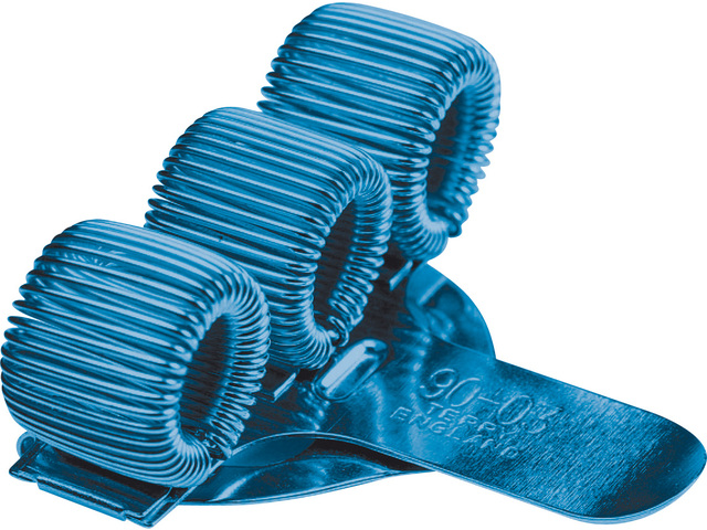 Terry Clip voor 3 pennen e potloden blauw