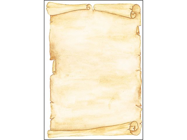 Designpapier Sigel A4 90grs perkament