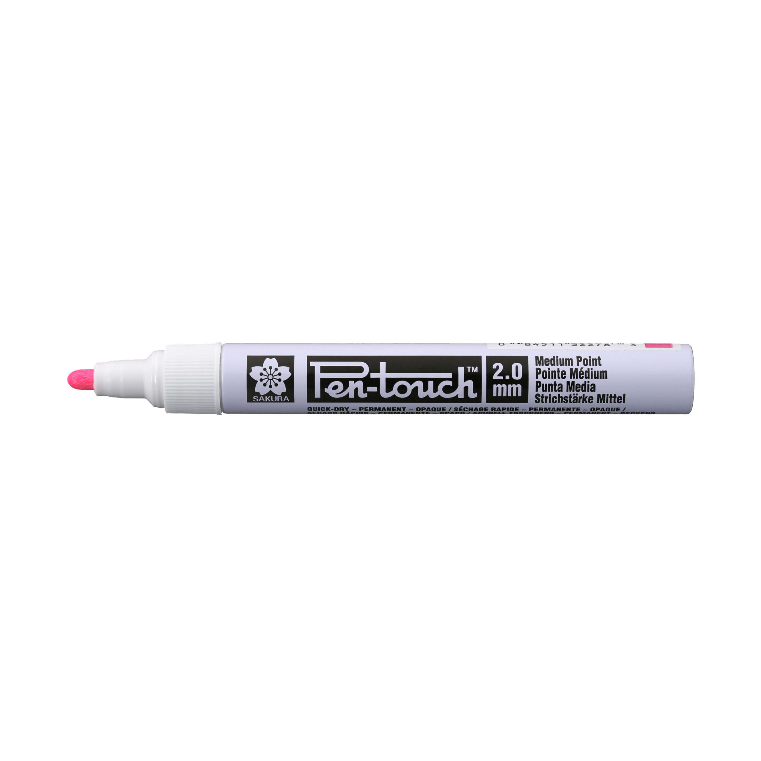 Sakura Pen-Touch Medium Fluorescerend Roze
