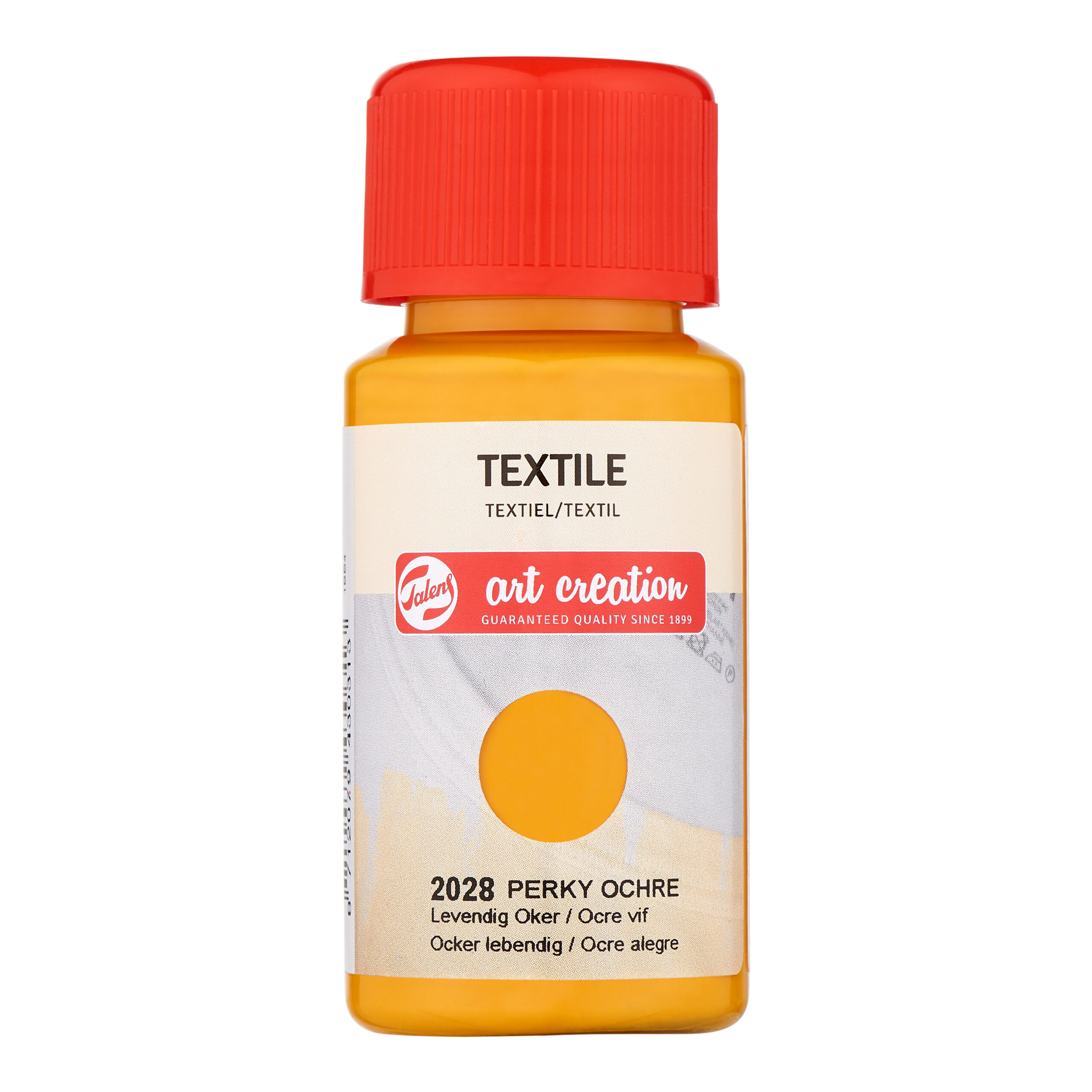 Talens Art Creation Textiel Fles 50 ml Levendig Oker 2028