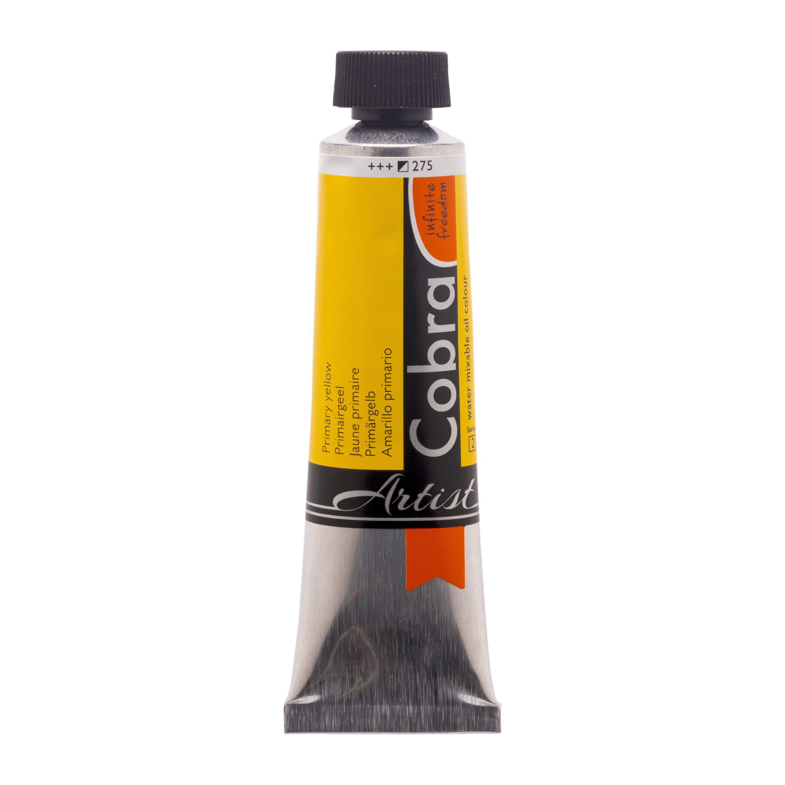 Cobra Artist Water Vermengbare Olieverf Tube 40 ml Primairgeel 275