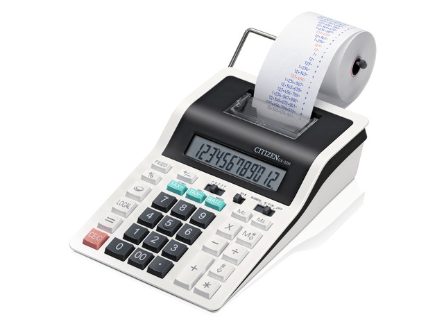 Calculator printing Citizen CX32N desktop DesignLine