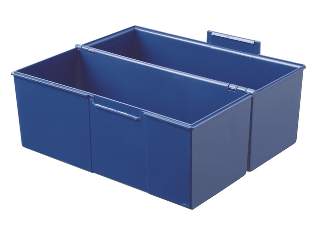 Kaartenbak HAN breed A5 kunststof blauw